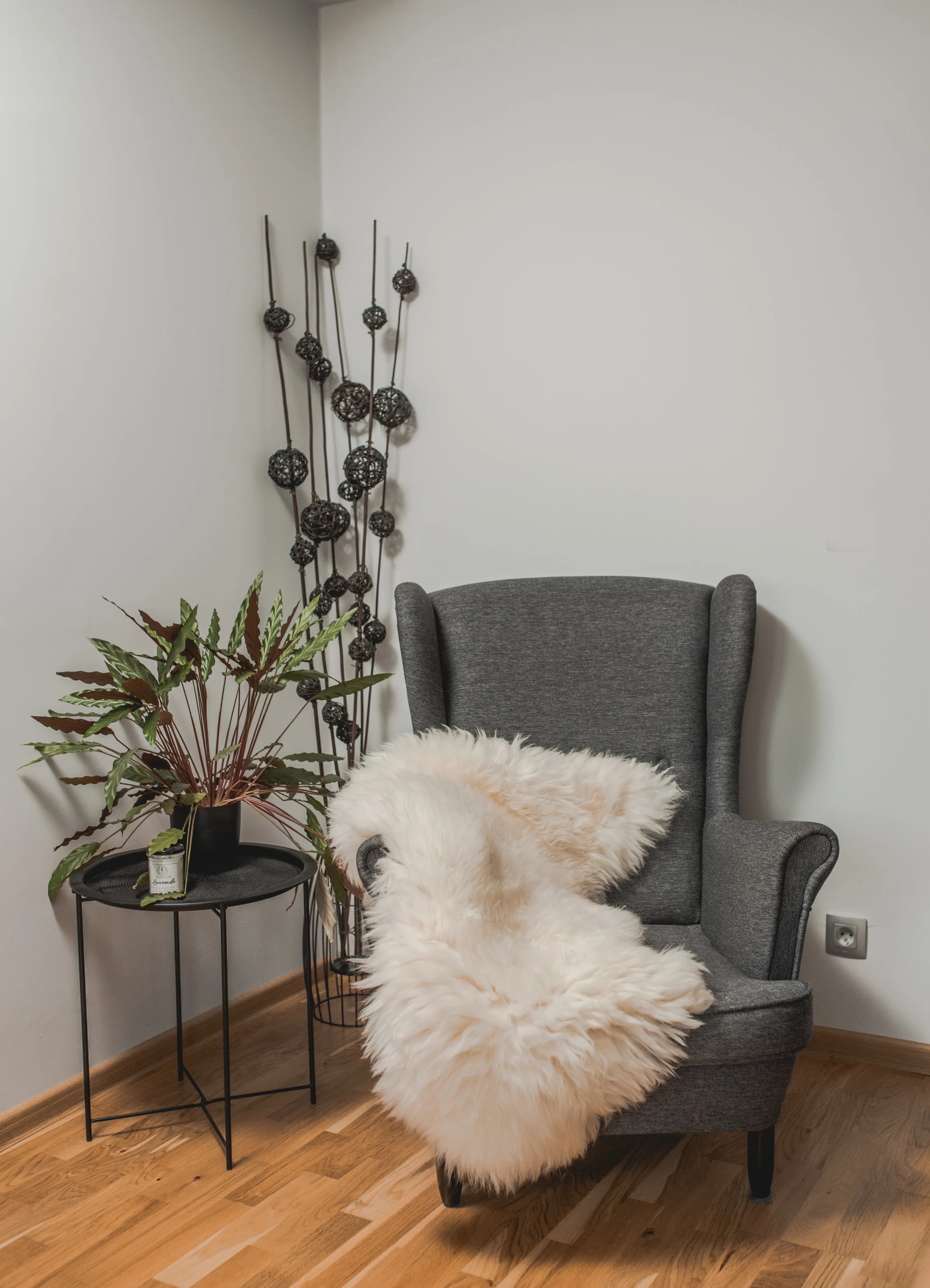 Sheepskin white