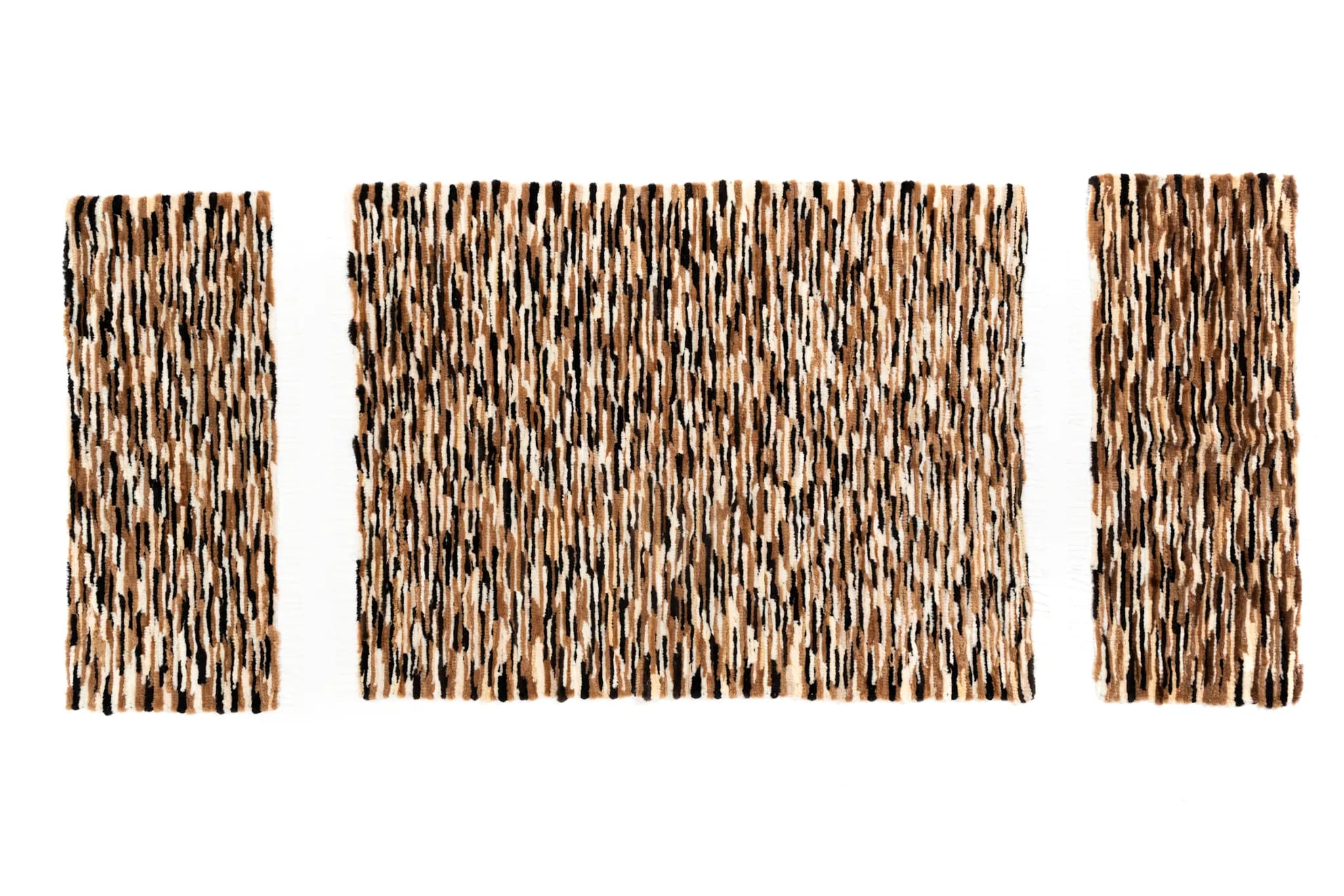Fatty skin set - bedspread woven by hand