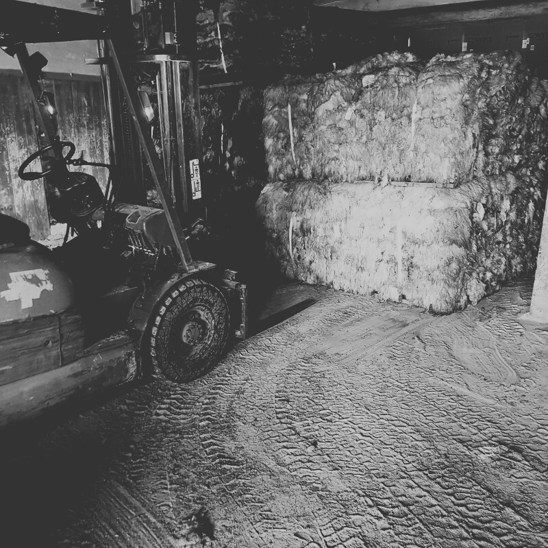 Raw material prepared for the next stage