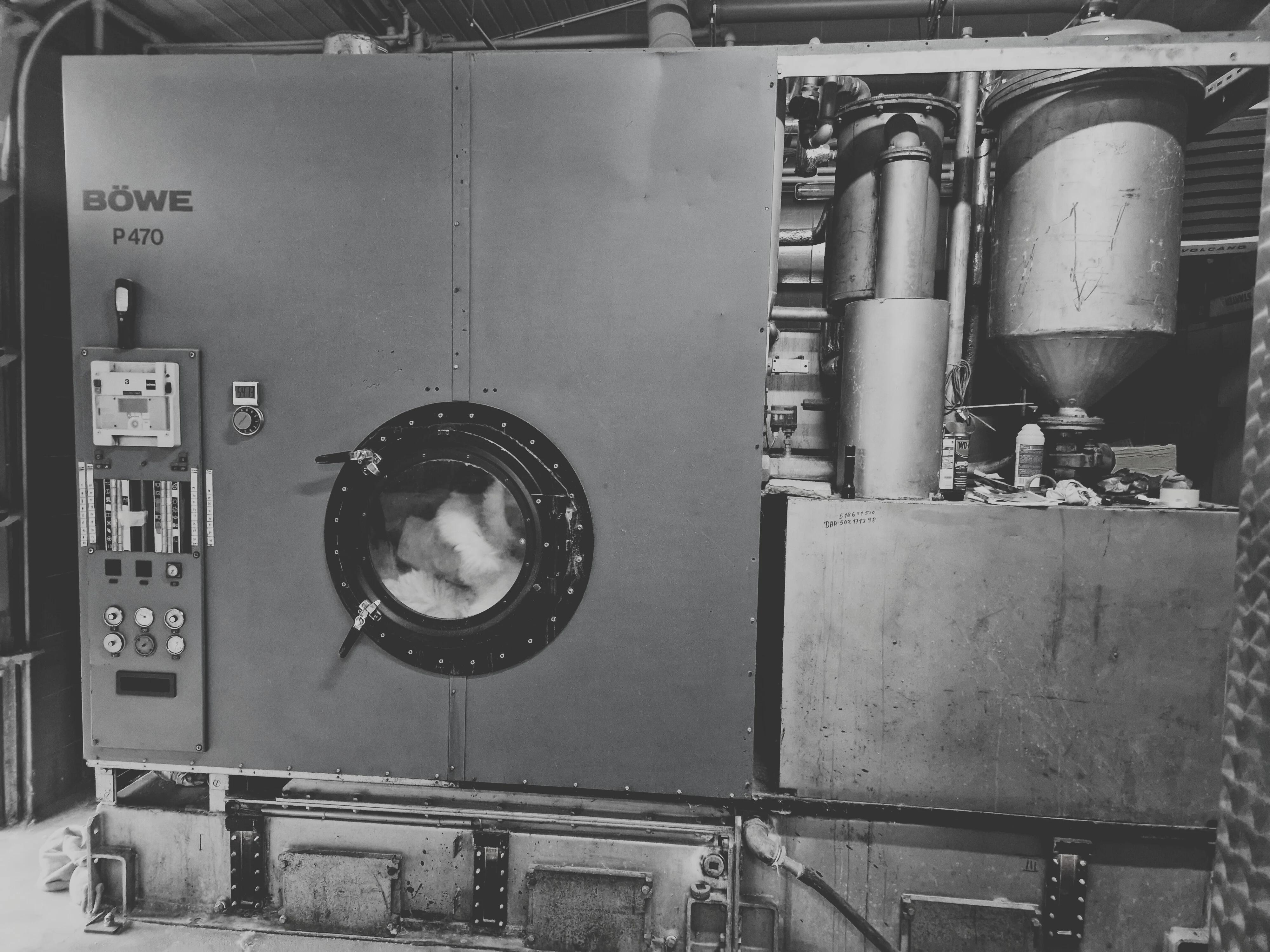 Industrial stage of hide processing